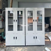 Tủ Hồ Sơ Kính - Sắt Dày Dặn, Chất Lượng Cao!