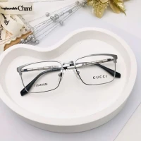GỌNG KÍNH GUCCI 2HAND (Full viền Titan Bạc) SALE
