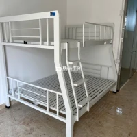 Giường 2 tẦNg ,sắt hộp vuUÔg 4x8 sƠN tĩNNh điện