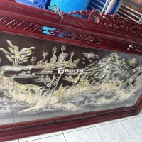 Bức tranh gỗ cẩn xà cừ