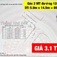Bán 3 nền đất, hàng đầu tư, Nguyễn Văn Tạo, chỉ 2.9 tỷ