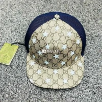 Nón Nam G.C Hoạ Tiết Sao Phối Lưới Xanh