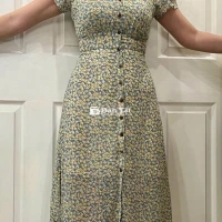 Váy Thời trang Bem hoa nhí, size S, còn mới