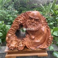 Bán Tượng Nhất Tâm Bái Đạt Ma - Nhất Tâm Bát Tổ Đạt Ma Xông Trầm