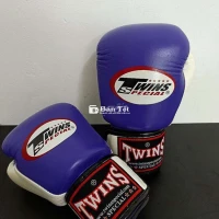 Găng tay Twins 8oz boxing cho trẻ em, con gái - Da thật 100% chính hãng Twins  