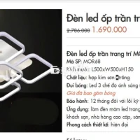 Đèn LED ổ trần thay đổi độ sáng Thanh lý ơ Healing đèn LED ổ trần thay đổi độ s 