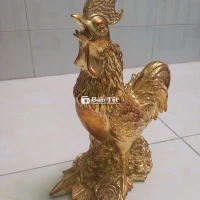 Gà đồng dát vàng 9999
