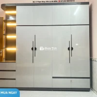 TỦ ÁO 5 CÁNH, VỪA ĐỦ DUNG TÍCH, VỪA CHUẨN THẨM MỸ