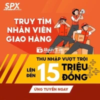SPX tuyển dụng Shipper Phú Tân thu nhập 15tr++