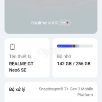 Realme Neo GT 6 SE - 6tr3 - Bị vỡ góc kính màn hình  