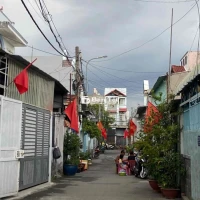 Bán đất Hẻm xe hơi lớn, 60m( 4.2x14), 3.45 tỷ, đg 2, Long Trường, Q9,