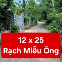 NỀN BIỆT THỰ - RẠCH MIỄU ÔNG, ĐƯỜNG BÙI HỮU NGHĨA