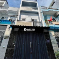 KHU VIP LÊ VĂN QUỚI - HẺM THÔNG ĐẸP XE HƠI  - 3 TẦNG KIÊN CỐ - 60M2