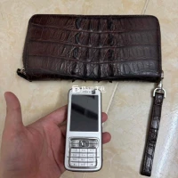 Bóp da cá sấu 20 ngăn kèm nokia N73