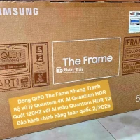 TV Samsung 55LS03B 55in QLED THE FRAME - Quét 120Hz, Hình Ảnh Sắc Nét, Fullbox Bảo Hành  
