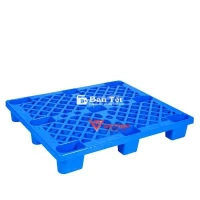 Pallet Nhựa ABS Khổ Lớn (1200 x 1000 x 140mm) - Tặng Kèm 4 Bánh Xe  