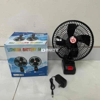 Quạt Tích Điện Dùng Pin Rời 10 Cell 48V Metal Mode