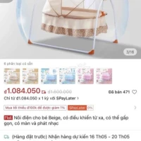 pass nôi điện cho bé
