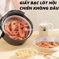 Combo 10 khay giấy bạc