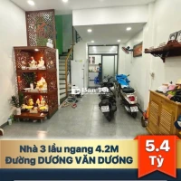 NHÀ 3 TẦU + SÂN THƯỢNG VIEW ĐỈNH, 4.2M MẶT TIỀN DƯƠNG VĂN DƯƠNG - CHỦ CẦN BÁN GẤP!