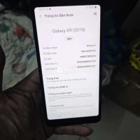 Samsung galaxy A9 2018 2sim ram 6gb rom 128gb