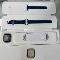 apple watch sr6:40 Thép vàng gold nguyên zin 100%