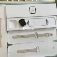 apple watch sr9/41 thép vàng gold lte Esim likenew