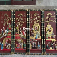 bộ tranh tứ quý tích Kim Vân Kiều Truyện