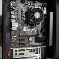 combo main msi a320 + ryzen 3 2200g