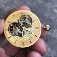 Cục máy tự động cót phụ kèm mặt size 34 mm