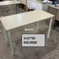 Bàn Làm Việc Gỗ Chân Sắt tồn Kho Thanh Lý