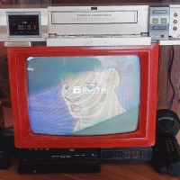 Đầu VhS Sharp S và TV JVC C xưa hoài niệm