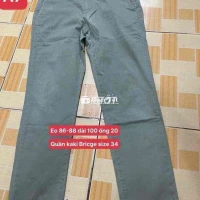 Quần kaki Bricge size 34