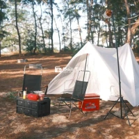 Lều Camping Vintage - Vải Oxford - 3-4 Người