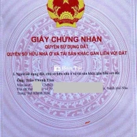 Bán Đất Thổ Cư 133,4m2 tại Thái Thông, Xã Vĩnh Thái, Giáp Mỹ Gia Gói 8  