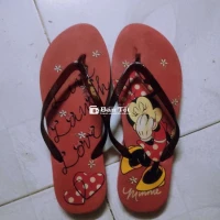 Dép Mickey Size 40 New 90% - Êm Chân, Nhựa Mềm  