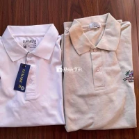 Combo 2 Áo Thun Size M Mới 100% - Trắng & Vàng - Hàng Việt Nam  
