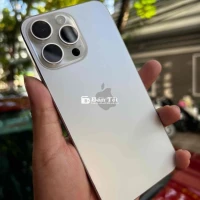 iPhone 15 Pro Max 256GB Trắng Lock CNC Sim 3.0 - Hàng Đẹp, Pin Khỏe