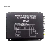 mạch chuyển điện 24v sang 12v 100A