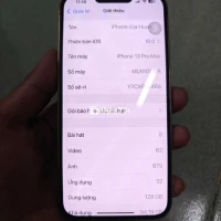 Cần bán iPhone 13 Pro Max zin all 128GB LL/A