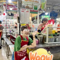 CẦN NỮ NHÂN VIÊN PHỤC VỤ TẠI CHỢ BẮC MỸ AN (Bao ăn ở)