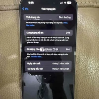 15 pro max titan vừa hết BH