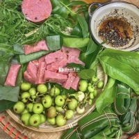 Nem chua Gia Lai loại 1, 1kg 5 cây mỗi cây 200gr