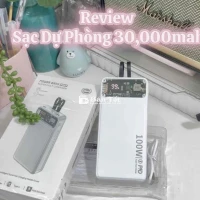 SẠC DỰ PHÒNG 30,000MAH HỖ TRỢ SẠC NHANH