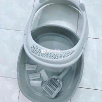 Khay vệ sinh cho mèo – Gọn gàng, sạch sẽ, dễ dọn