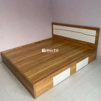 GIƯỜNG HỘP GỖ CÔNG NGHIỆP MDF 1M6*2M CÓ HỘP KÉO