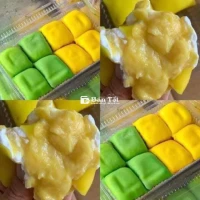 Bánh crepe sầu riêng full sầu riêng