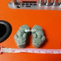 2 Cụ Tỳ Hưu Cẩm Thạch Size Nhỏ - Trang Trí Ô Tô & Bàn Làm Việc  