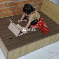 Giường bé gỗ
