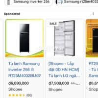 Cần bán gấp tủ lạnh Samsung Inverter 256 lít